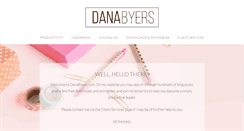 Desktop Screenshot of danabyers.com